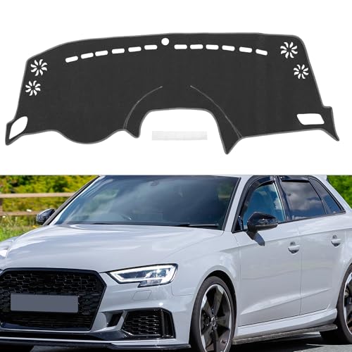 RATCHROLL Center Console Dash Cover for Jeep Renegade 2015-2022 Non-Slip Dashboard Carpet Mat Polyester Silicone