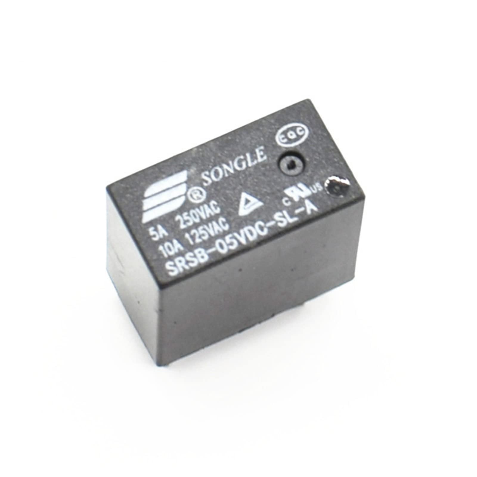 GJZIFGFWQ 1pcs Relays SRSB-05VDC-SL-A SRSB-12VDC-SL-A SRSB-24VDC-SL-A 5V 12V 24V 5A/250VAC 4PIN(Onecolor)