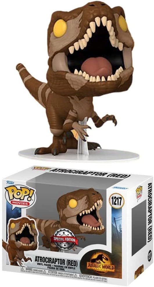 Funko Jurassic World: Dominion Pop! - Atrociraptor (Red) #1217 Vinyl Figure