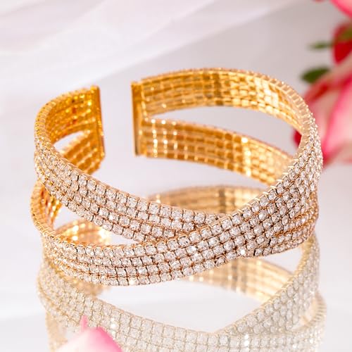 Image of Rubans Multi Layered Bracelet Trendy Jewellery Gift for Women & Girls