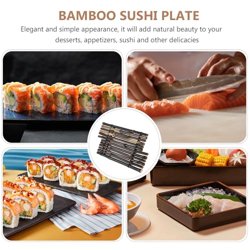 Bandeja reutilizable para sushi y aperitivos miniatura 2