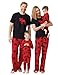 Produktbild Hatley Damen Pj Set Ovl-Moose On Red Zweiteiliger Schlafanzug, Rot (Elch auf Rot), 30