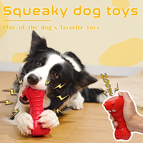 Rmolitty-Squeaky-Dog-Toys-for-Aggressive-Chewers-Tough-Indestructible-Durable-Chew-Toys-for-Large-Medium-Breed-Dog-with-Non-Toxic-Natural-Rubber-Hippo-red