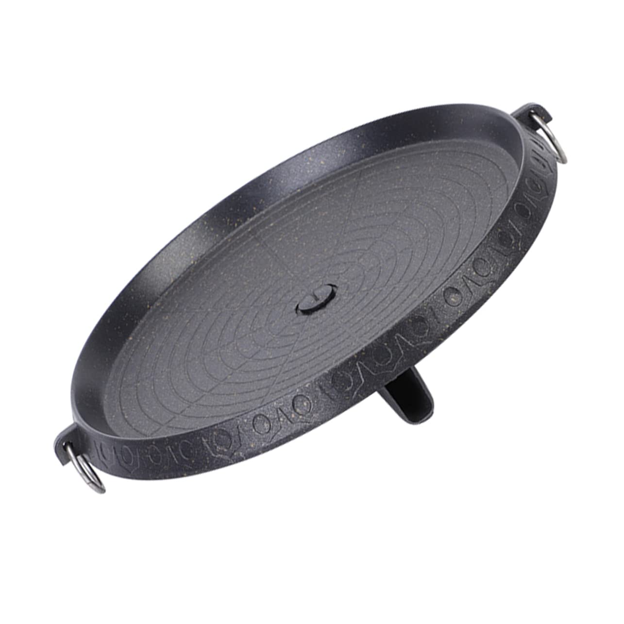 Alipis Plancha para Barbacoa de Hierro Negro, Antiadherente, Ligera Fácil Limpieza, para Asados en Patio y Cocina a Gas