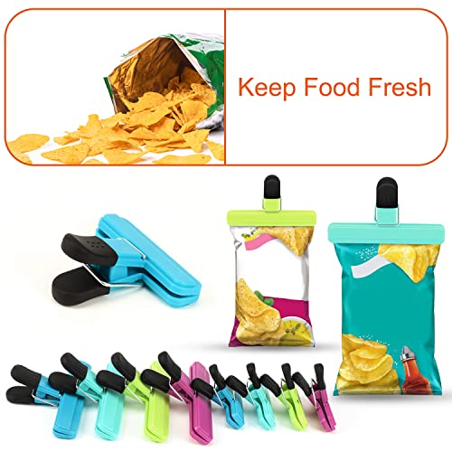TACGEA Upgrade Wide Open Bag Clips
