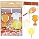 ScrapCooking - Cake Toppers Tennis – Dekoration für Kuchen & Cupcakes aus Papier – Schläger, Netz, Ball – Deko Geburtstag – 4945