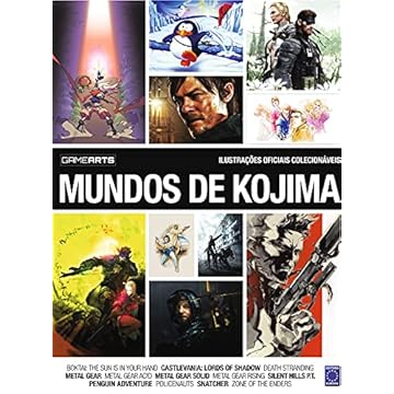 Capa do livro Bookzine GameARTS - Volume 4: Mundos de Kojima