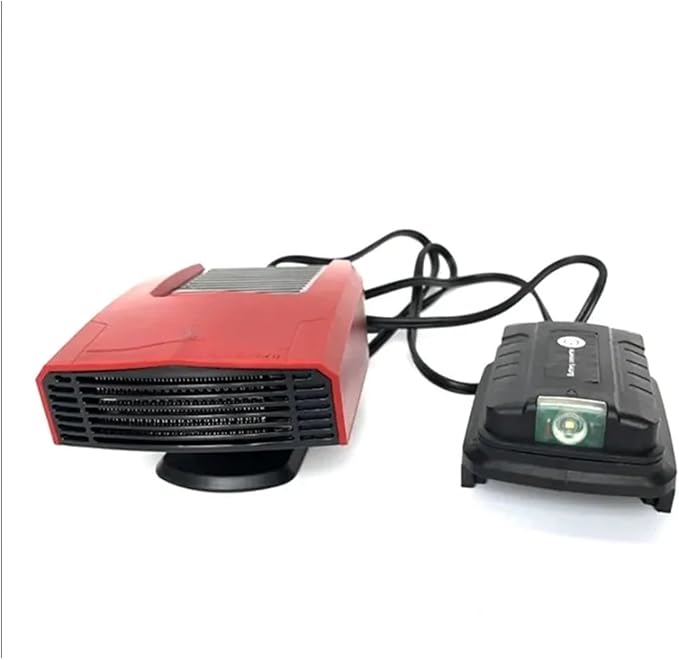 Calefactor Eléctrico Portátil 4 en 1 12V con Ventilador y Desempañador miniatura 6