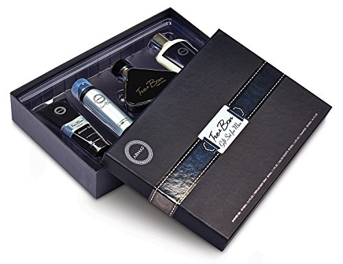 F Armaf Armaf tres bon 4 Piece set 3.4 eau de parfum spray+8.4 shampoo+1.7 body spray+3.4 shower gel gift for men, 3.4 Fl Ounce