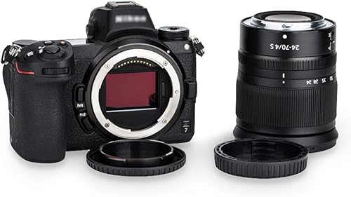 Miniatura 7 de Tapa de lente trasera y cubierta de cuerpo para cámara Nikon Z Mount Z30 Z50 Z5 Z6 Z6 II Z7 Z7 II Z9 Z fc reemplaza la tapa de lente LF-N1 y la tapa