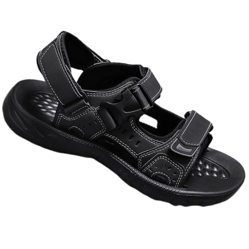 Men's sandals, comfortable, lightweight and breathable, suitable for casual outdoor activities and sandy beaches.