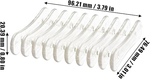 Miniatura 6 de 2 piezas de plástico para barra de jabón, jabonera autodrenante, ahorradores de jabón para barra de jabón, bandeja de jabón transparente, jabonera