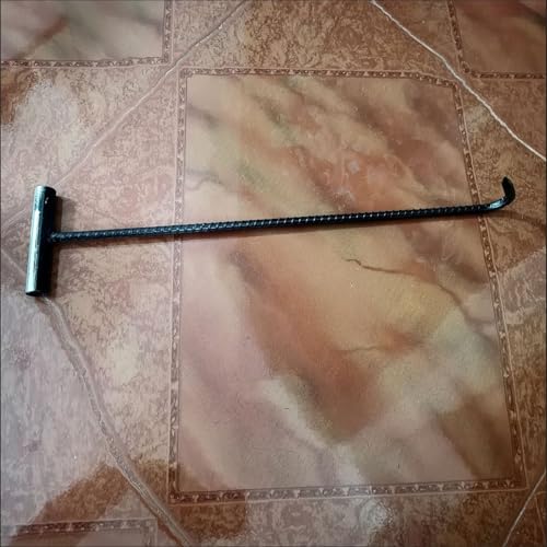 Gancho para tapas de alcantarilla IBOWZ extractor de tapas atascadas de alta resistencia 3