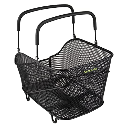 Tubus Baskit Trunk 2.0 System Basket, Aluminum, Black, Rack Mount, 38 x 25 x 27.4 cm