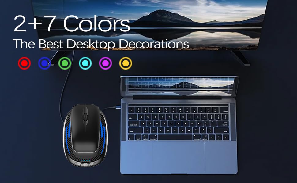 Silent Maus-Jiggler – USB/Type-C, Automatischer Bewegungs-Simulator, Treiberlos, Hält PC Aktiv