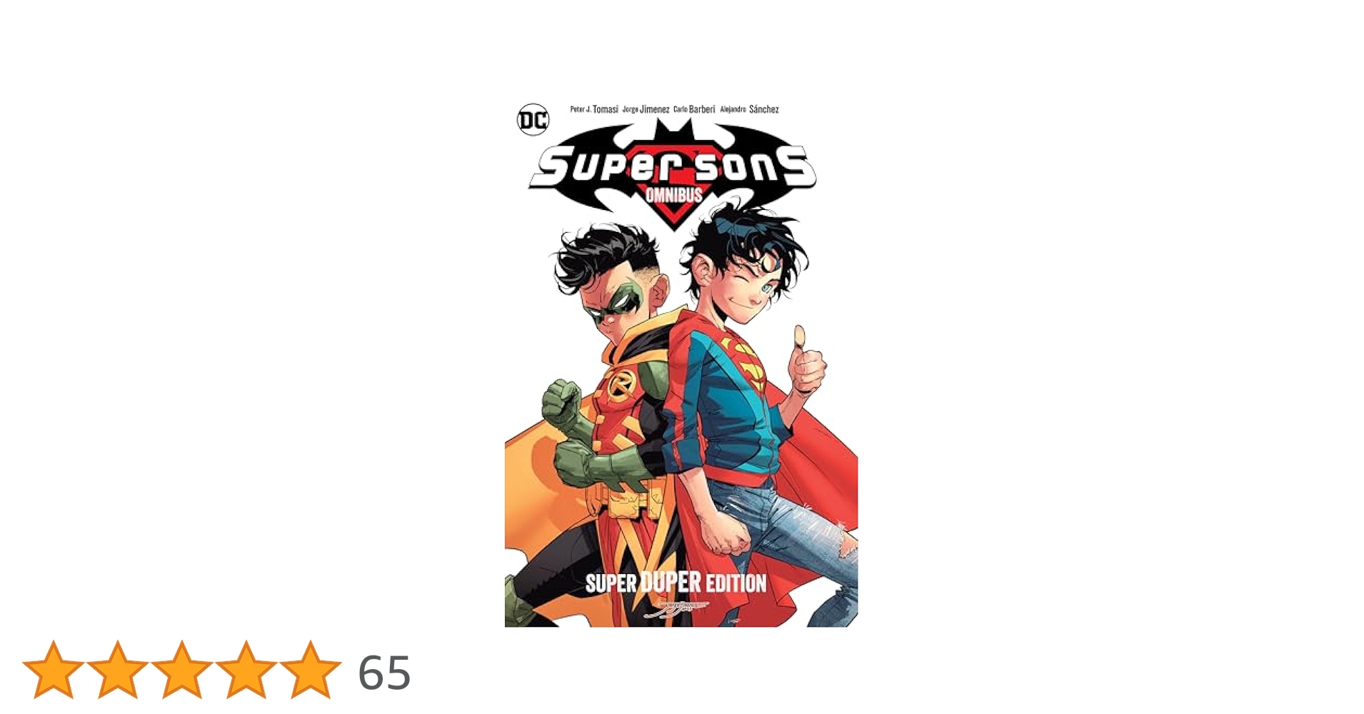 Super Sons Omnibus Super Duper Edition: Tomasi, Peter J