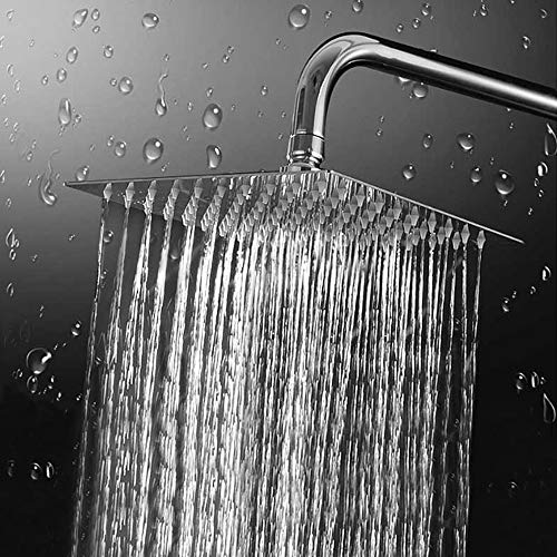Nearmoon NM-SHS-802 Rain Shower Head, Nearmoon High Flow Stainless Steel Square Rainfall Showerhead thumb #6