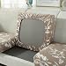 Stampa Copriseduta Divano, Per Soggiorno L 1 2 3 4posto A Sedere Cuscino Elastico Sofa Moderne Semplicità Coprisedile Per Divano Lavabile-Cachi-2 posto a sedere