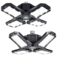 Algopix Similar Product 13 - LED Garage Lights 2 Pack 120W Garage