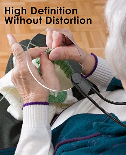 Toolhelper Hands Free Magnifying Glass for Neck Wear,Magnifying Glass for Reading, Sewing, Cross Stitch, Inspection, Repair. 6 Toolhelper Hands Free Magnifying Glass for Neck Wear,Magnifying Glass for Reading, Sewing, Cross Stitch, Inspection, Repair. - Image 7