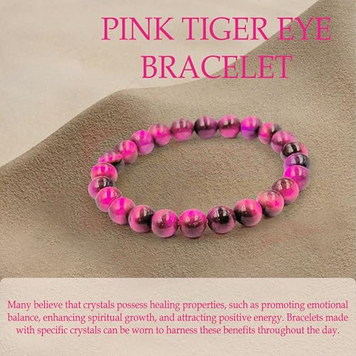 Image of Certified Crystal Bracelet | 8mm Beads | Stretchable Healing Bracelet | Bracelets for Men and Women |