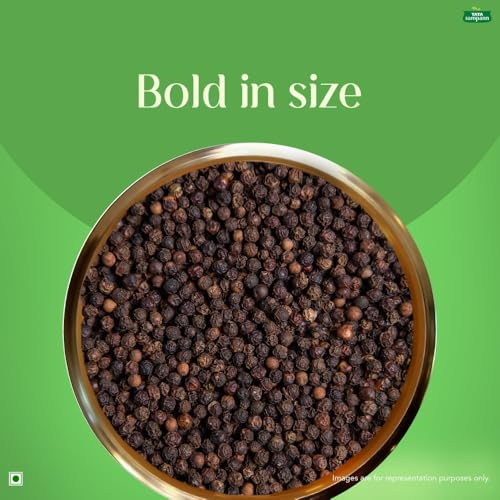 Image of Tata Sampann Black Pepper Whole, 100g