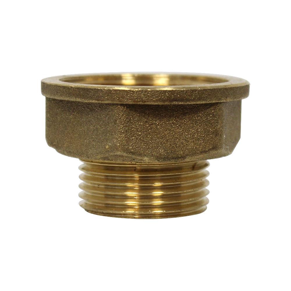 Raccord laiton à visser - Lot de 10 Mamelons Laiton Femelle/Mâle Réduit 1"1/4-1" (33/42-26/34) -