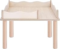 Vista 1 de Niteangel Plataforma de madera para juego de hámsters y valla de laberinto de serie multicámara para hámsters sirios enanos, jerbos de ratones u