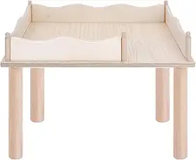 Niteangel Plataforma de madeira para hamster e cercas de labirinto para hamsters sírios anões gerbos, ratos ou outros animais de estimação pequenos (para esconderijo de 2 câmaras grandes)