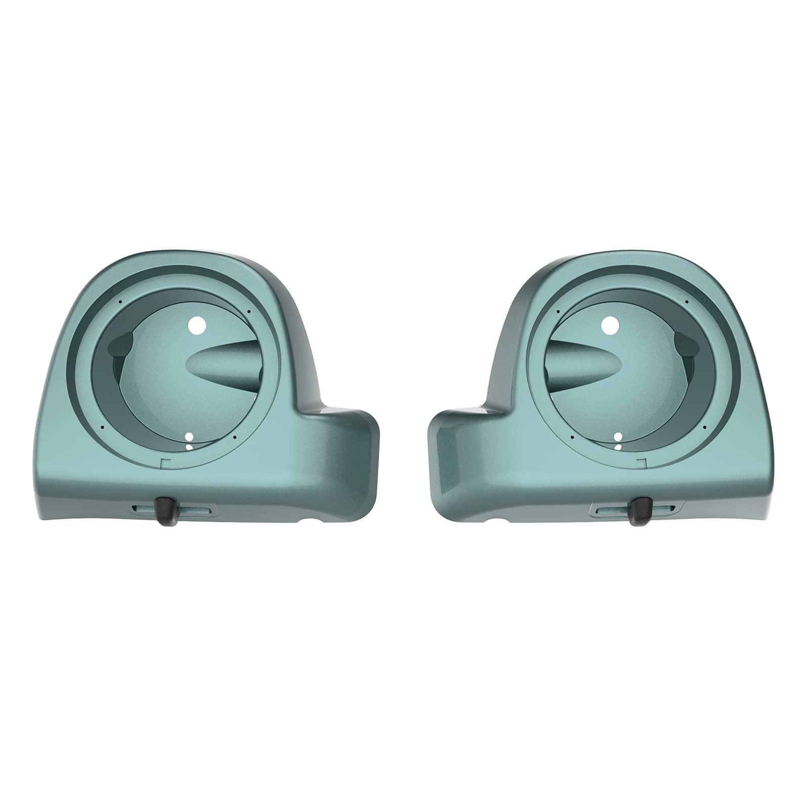 Mats-Csrewy Lower Vented Fairing Speaker Pods 6.5 inch for Harley Touring, FLT, FLHT, FLHTCU, FLHRC, Road Glide, Road King, Street Glide, Electra Glide 2014-2023 Spruce