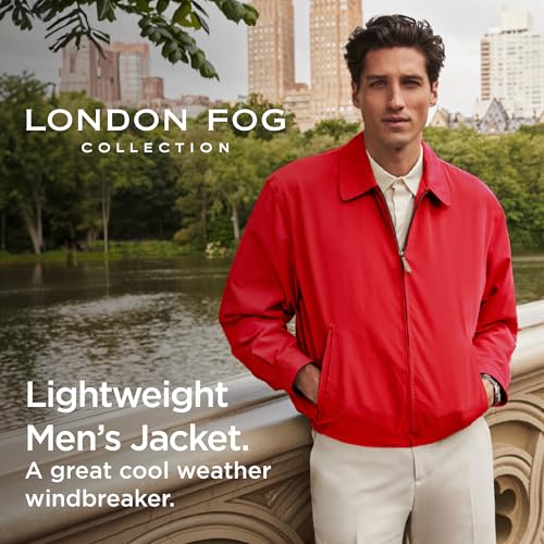 Image of London Fog Men's Auburn Zip-Front Golf Jacket (Regular & Big-Tall Sizes)