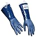 Steam Resistant Gloves, Blue, L, Rubber, PR