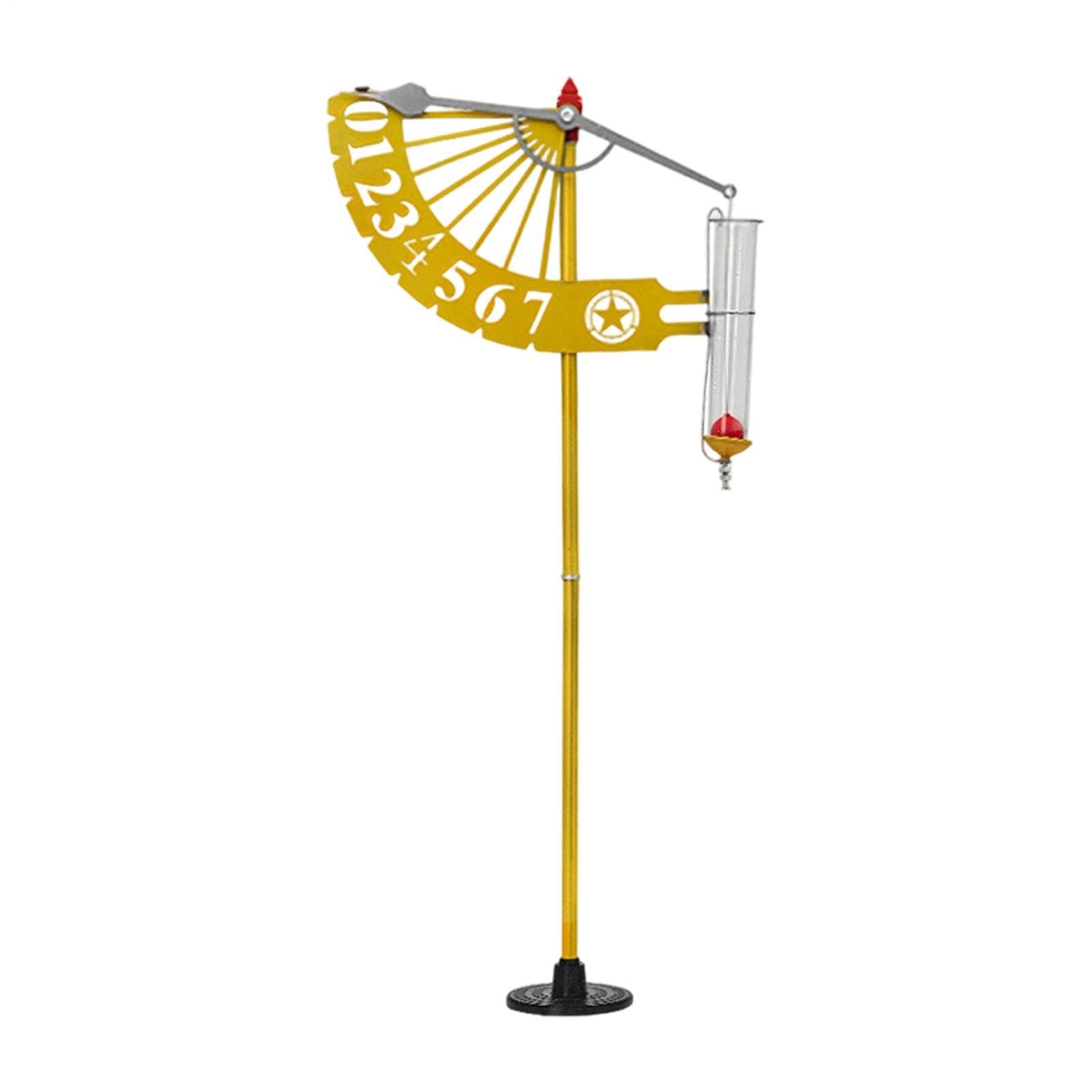 Jauge de Pluie d'extérieur - Mesure précise et décorative pour Jardin - Pluviomètre extérieur | pour Cour, terrasse, pelouse, clôture, Patio, Jardin, Maison