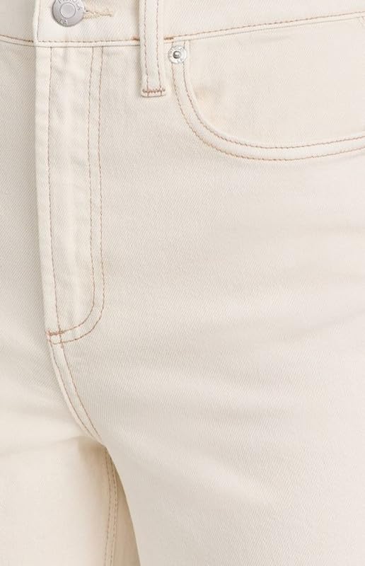 Image of DEELMO Women's High Waist Wide Leg Denim Jeans for Women | Straight Fit Full Length Casual Wear Pants