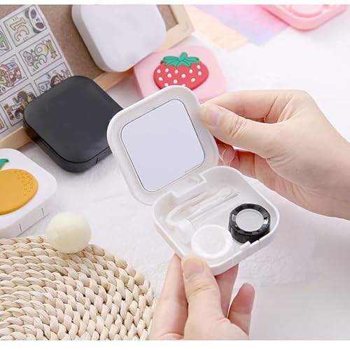 WANGCL 4 custodie per lenti a contatto da viaggio