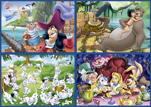 Educa 4 Puzzles progressifs pour Enfant avec 5080100150 pièces. Puzzles Classiques Disney. Recommandé à partir de 18105 - vue 2