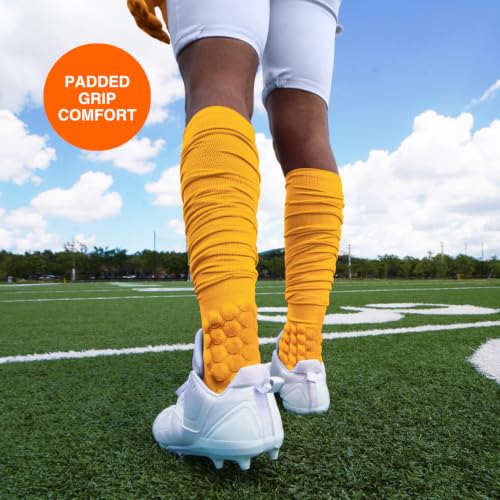 Image of SLEEFS Padded Football Socks for Anti-Blister and Cleat-Ready Fit