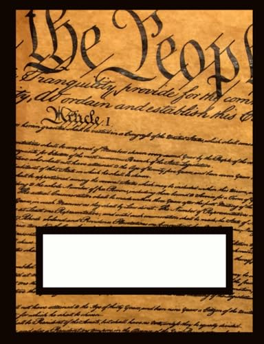 Patriotic Composition Notebook | Americana Themed Social Studies School Supplies for Civics, Government and History Classes image 2