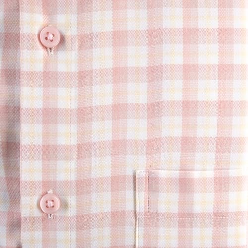 Image of 7-DAYS Men's Premium Checks Formal Shirt - Cotton Rich, Regular Fit, Full Sleeve, with Pocket, Wrinkle Resistant - Stylish Office & Everyday Wear.