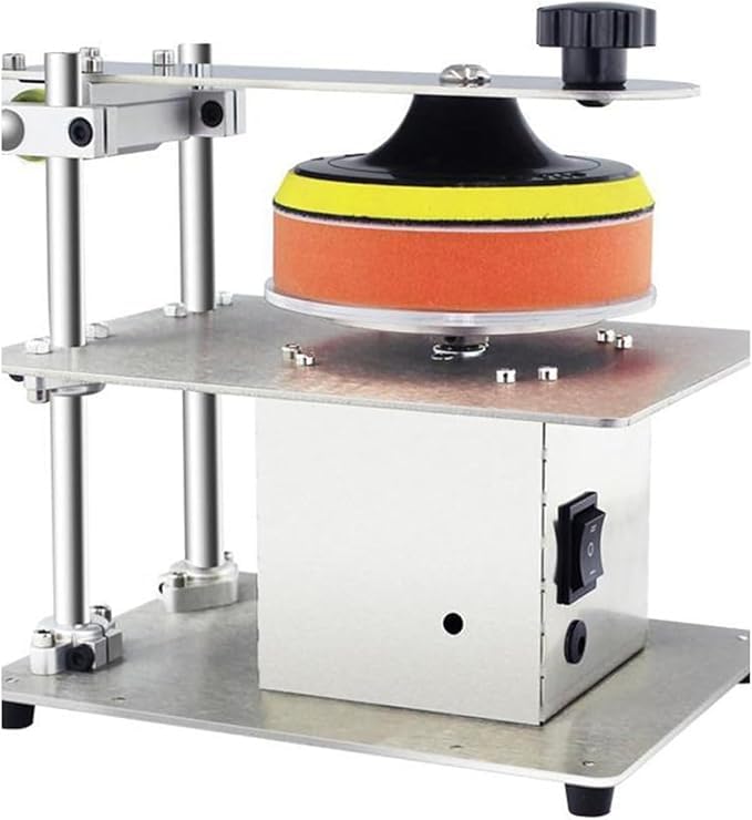 DVD/CD Disc Reparatur und Poliermaschine mit 7-Gang-Steuerung und Edelstahlgehäuse für effektive Kratzerentfernung und Datenwiederherstellung