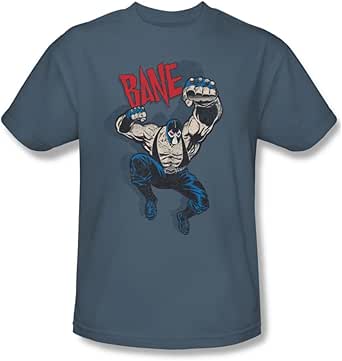 Amazon.com: Batman - Mens Bane Vintage T-Shirt in Slate : Clothing ...