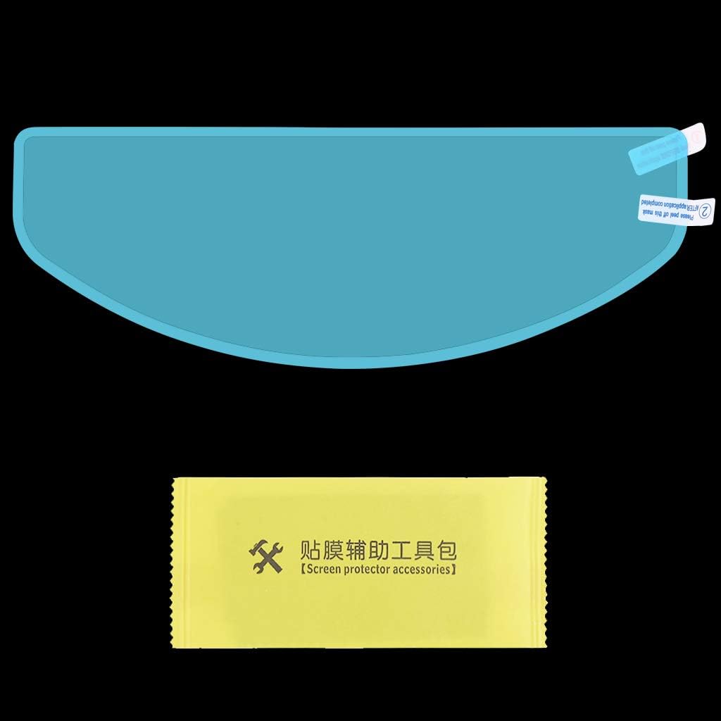 Rulbelok Anti-Scratch Anti-Fog Shield Film Clear Lens Insert Fog Resistant Rain Water Rainproof Anti-Fog Lens Film