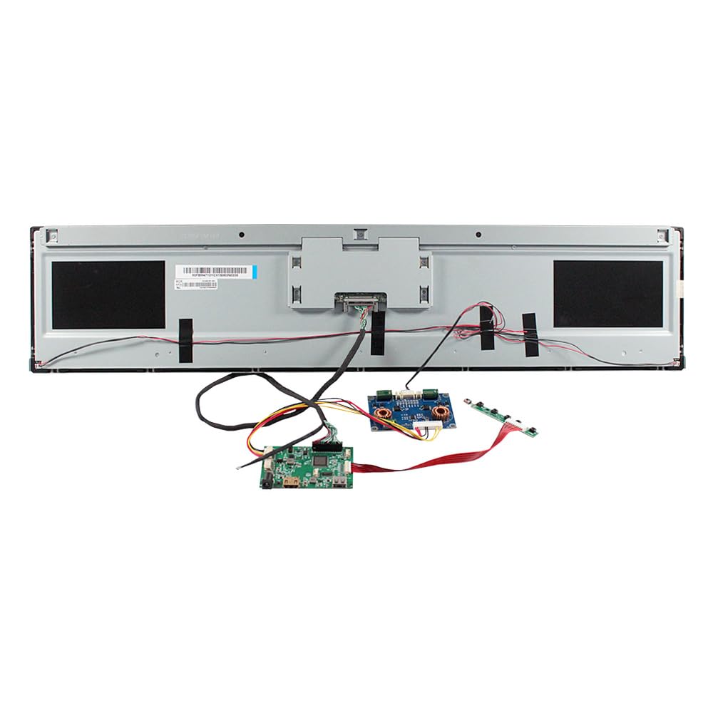 FanyiTek 28 inch 1920x360 60HZ DV280FBM-NB2 51pin IPS Long Strip Wide Bar LCD Display and USB LVDs Controller Board,Support Image 180 Degree Rotation
