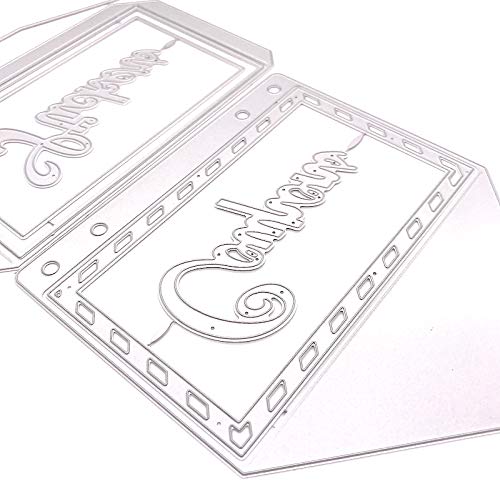 KSCRAFT Journal Planner Envelope Metal Cutting Dies Stencils for DIY Scrapbooking Decorative Embossing DIY Paper Cards - Thumbnail 2