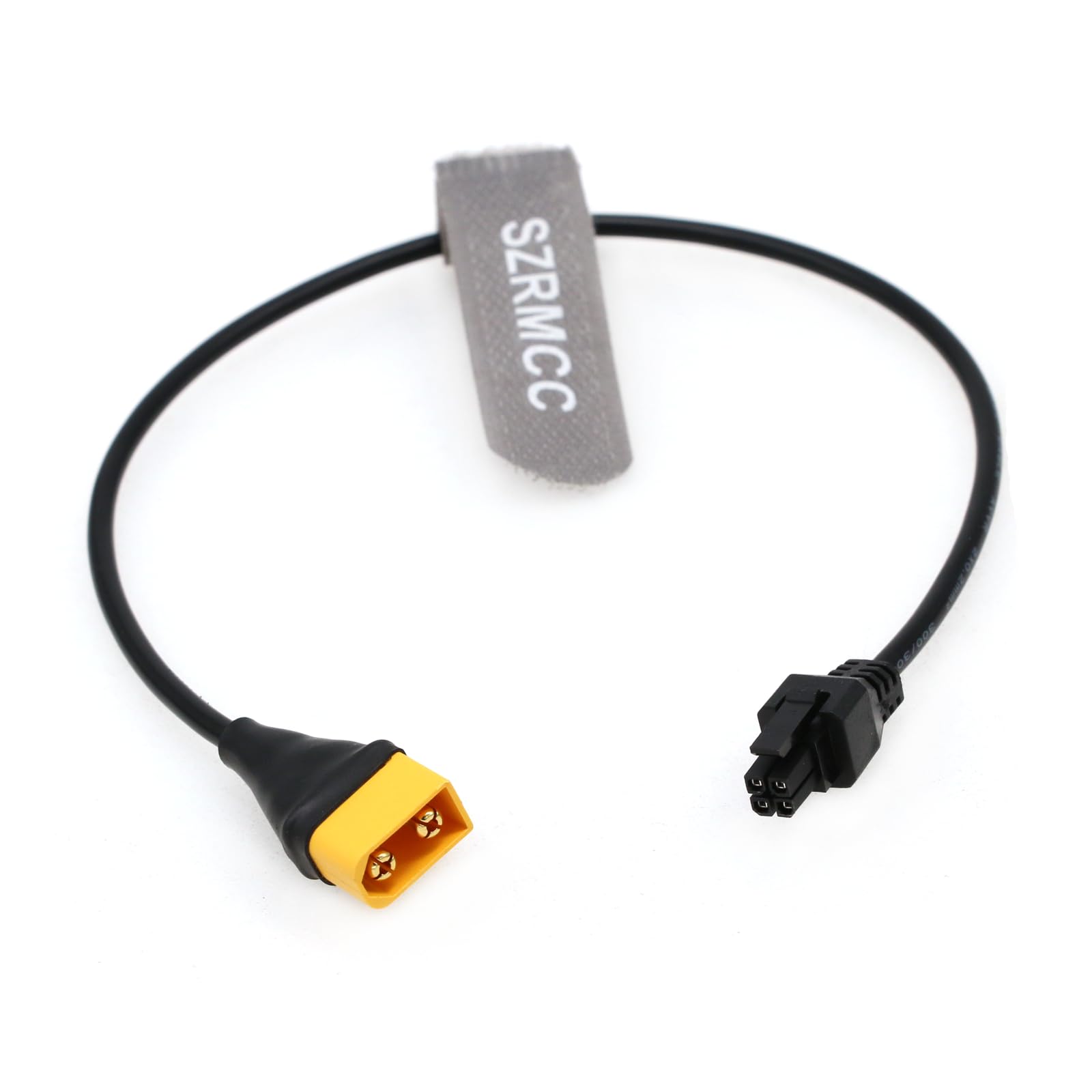 SZRMCCXT60 Male Connector to 4-Pin Microfit Power Cable for Freefly Systems Ember S5K Camera 30cm (XT60 Male-4pin)