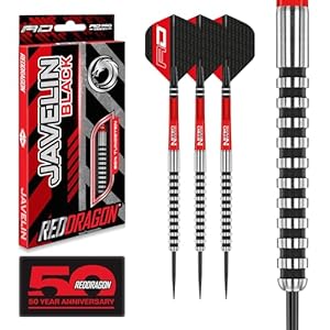 Red Dragon Javelin Black Steeldartpfeile 24 Gramm