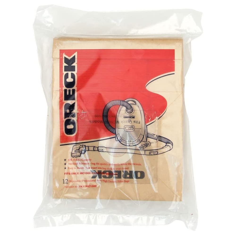 Genuine Vacuum Bag for: Oreck PK12MC1000 (Single Pack)