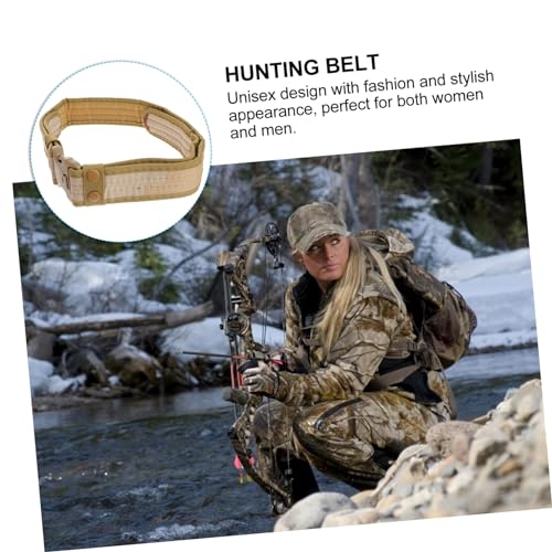 Style Outdoor Waist Belt Gear Canvas Belt Men Wristband Wristband Comfortable Practical Fits4