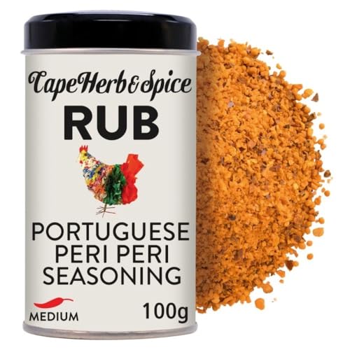 Cape Herb & Spice Portuguese Peri Peri Seasoning 100 g Tin (1-Pack)