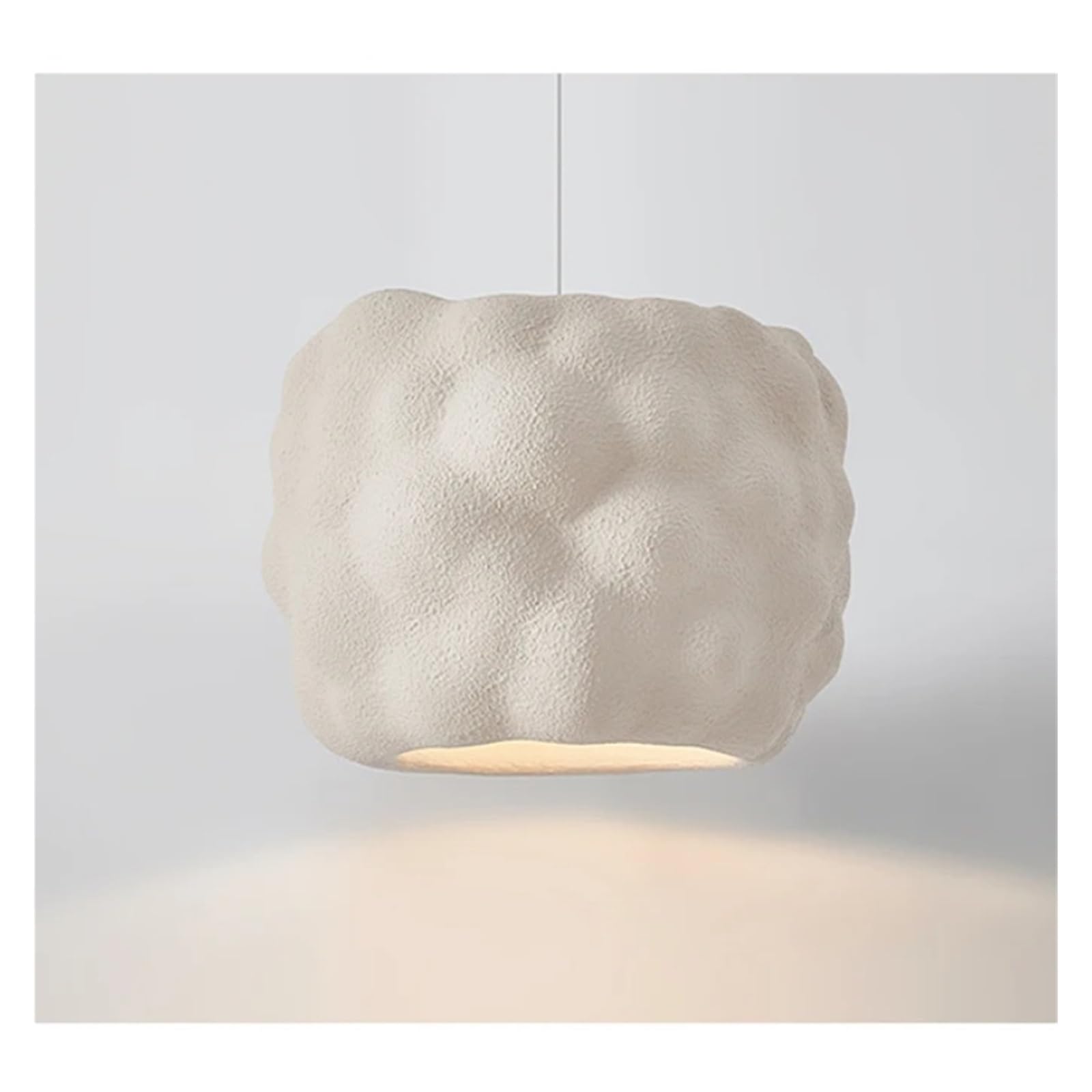 SYAXVOM Chandelier Scandinavian Cream Style LED Pendant Light Japanese Design Bedroom Bedside Decorative Lighting Fixtures,Modern